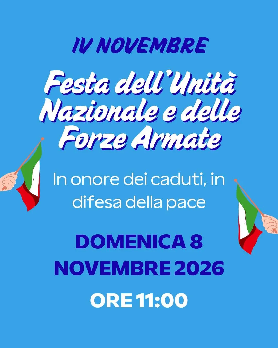 Festa dell'Unità Nazionale e delle Forze Armate a Strambino