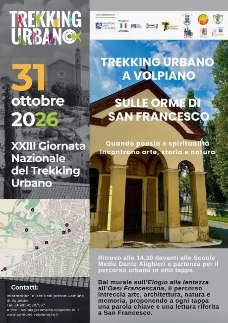 Trekking Urbano a Volpiano: Sulle Orme di San Francesco