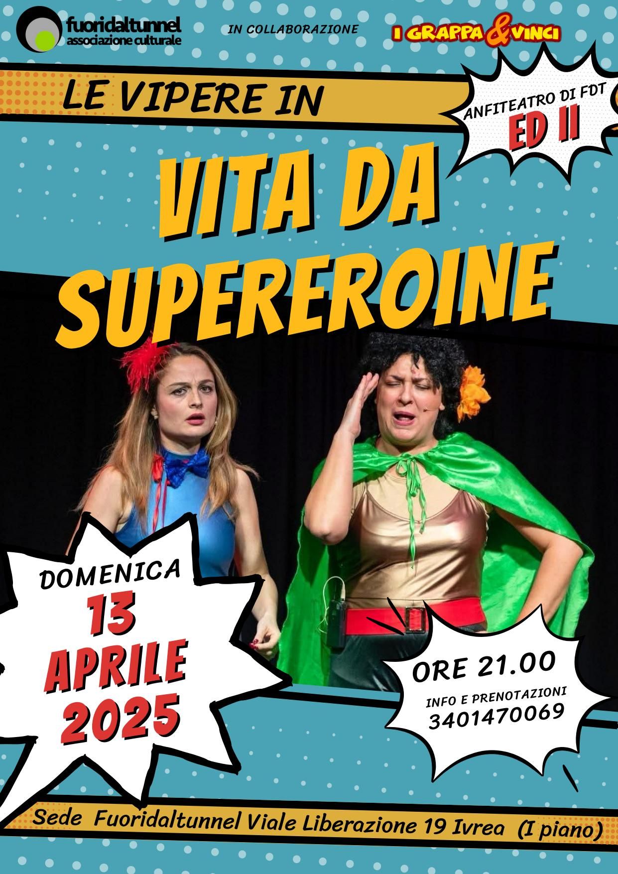 IVREA - Vita da supereroine