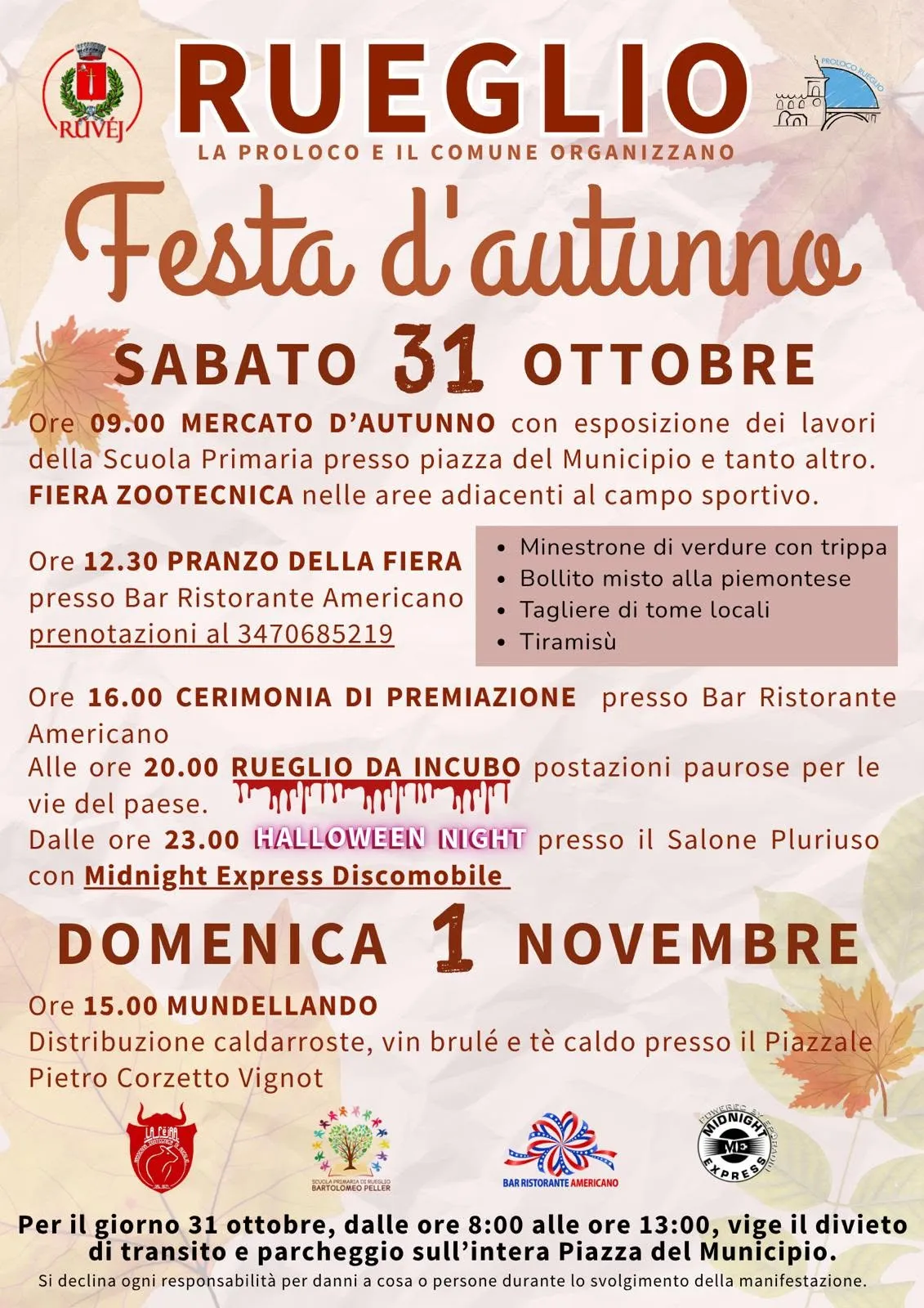 Fiera Zootecnica e Festa d'Autunno a Rueglio