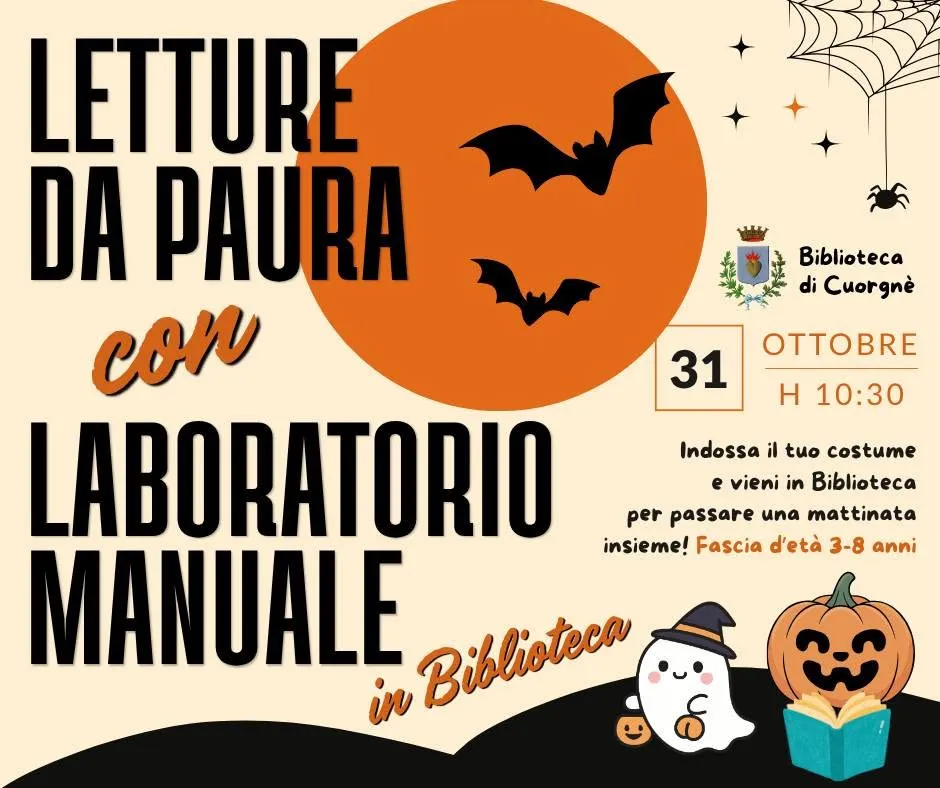 Storie da paura per Halloween con laboratorio manuale