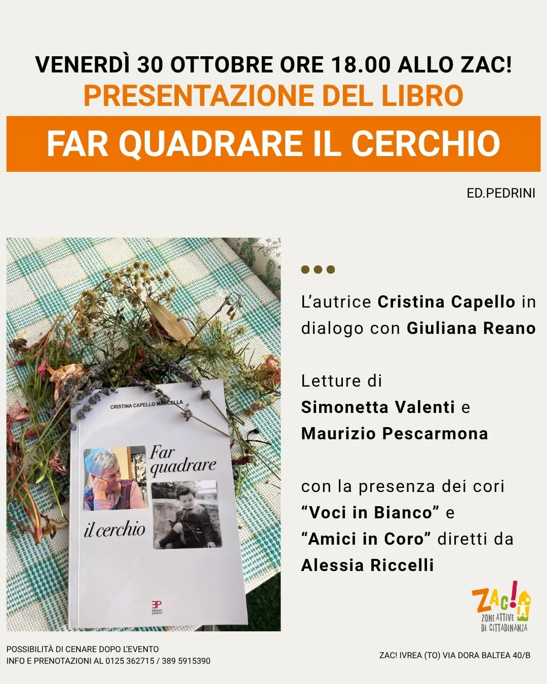 Presentazione del libro 'Far Quadrare il Cerchio'