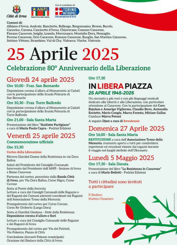 IVREA - Celebrazioni del 25 Aprile