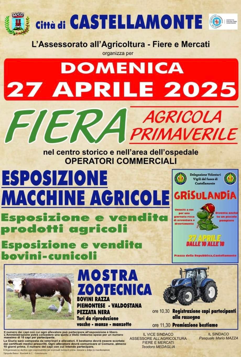 CASTELLAMONTE - Fiera Agricola Primaverile