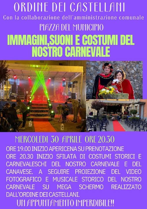PAVONE CANAVESE - Immagini, suoni e costumi del nostro carnevale