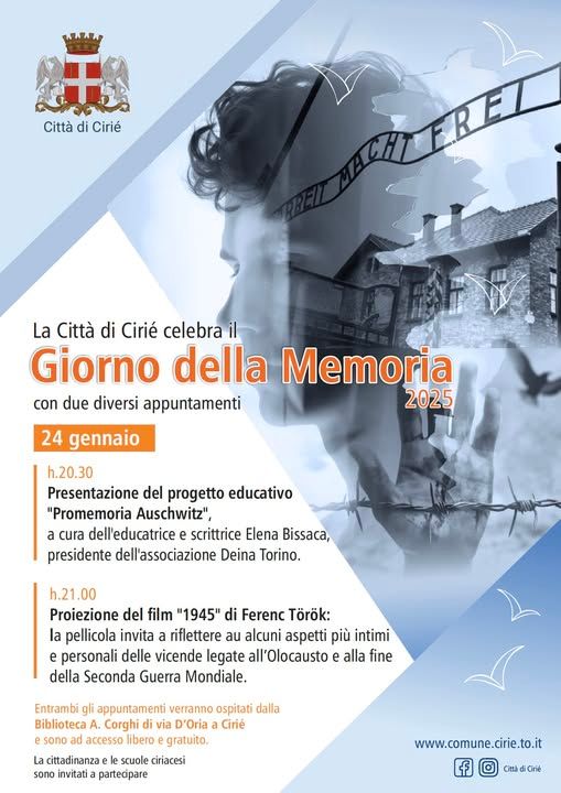 CIRIE' - Giorno della Memoria