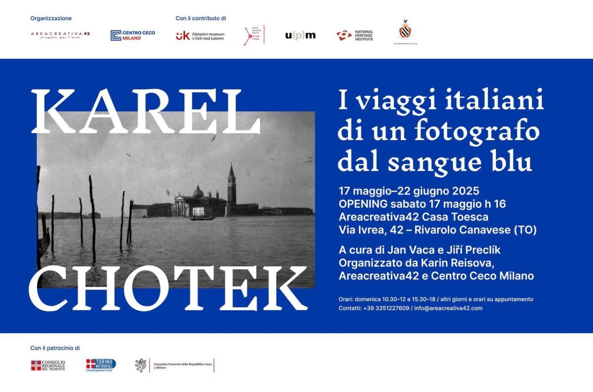 RIVAROLO CANAVESE - Karel Chotek. I viaggi italiani di un fotografo dal sangue blu
