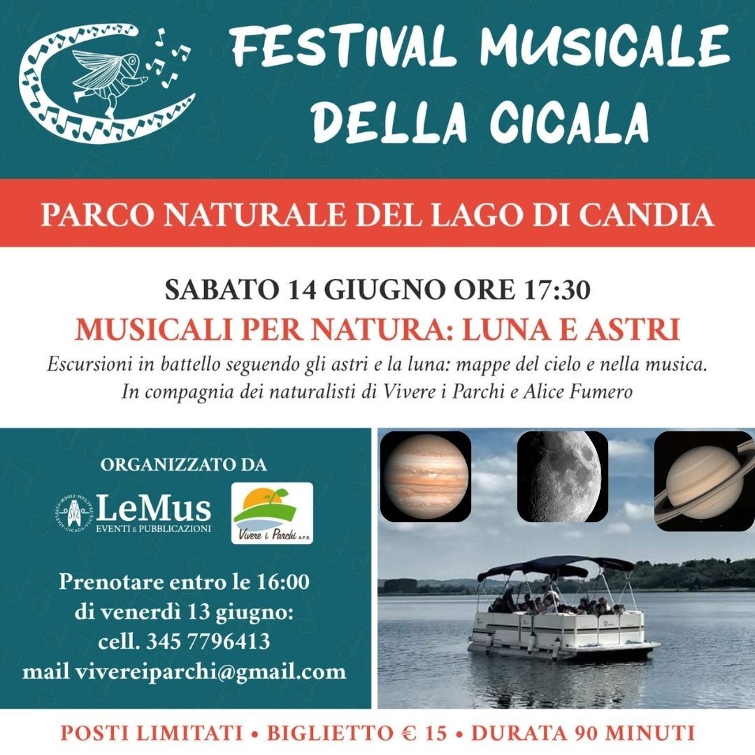 CANDIA CANAVESE - Musicali per natura: luna e astri