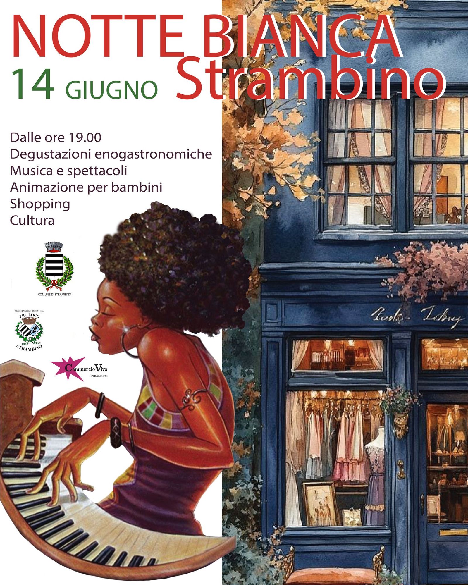 STRAMBINO - Notte bianca