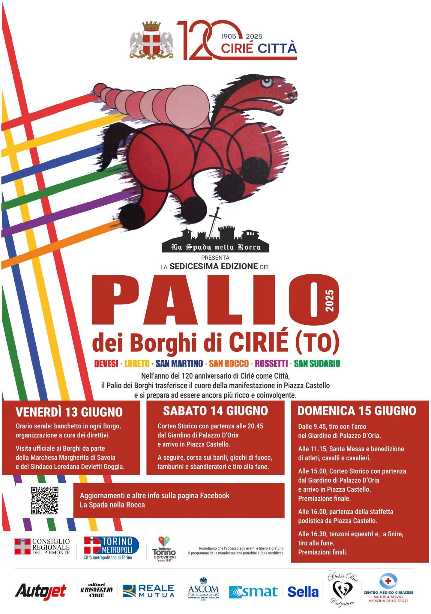 CIRIE' - La Spada nella Rocca. Palio dei Borghi