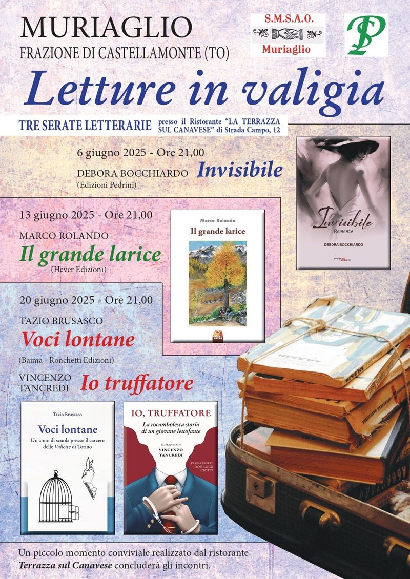 MURIAGLIO - Letture in valigia