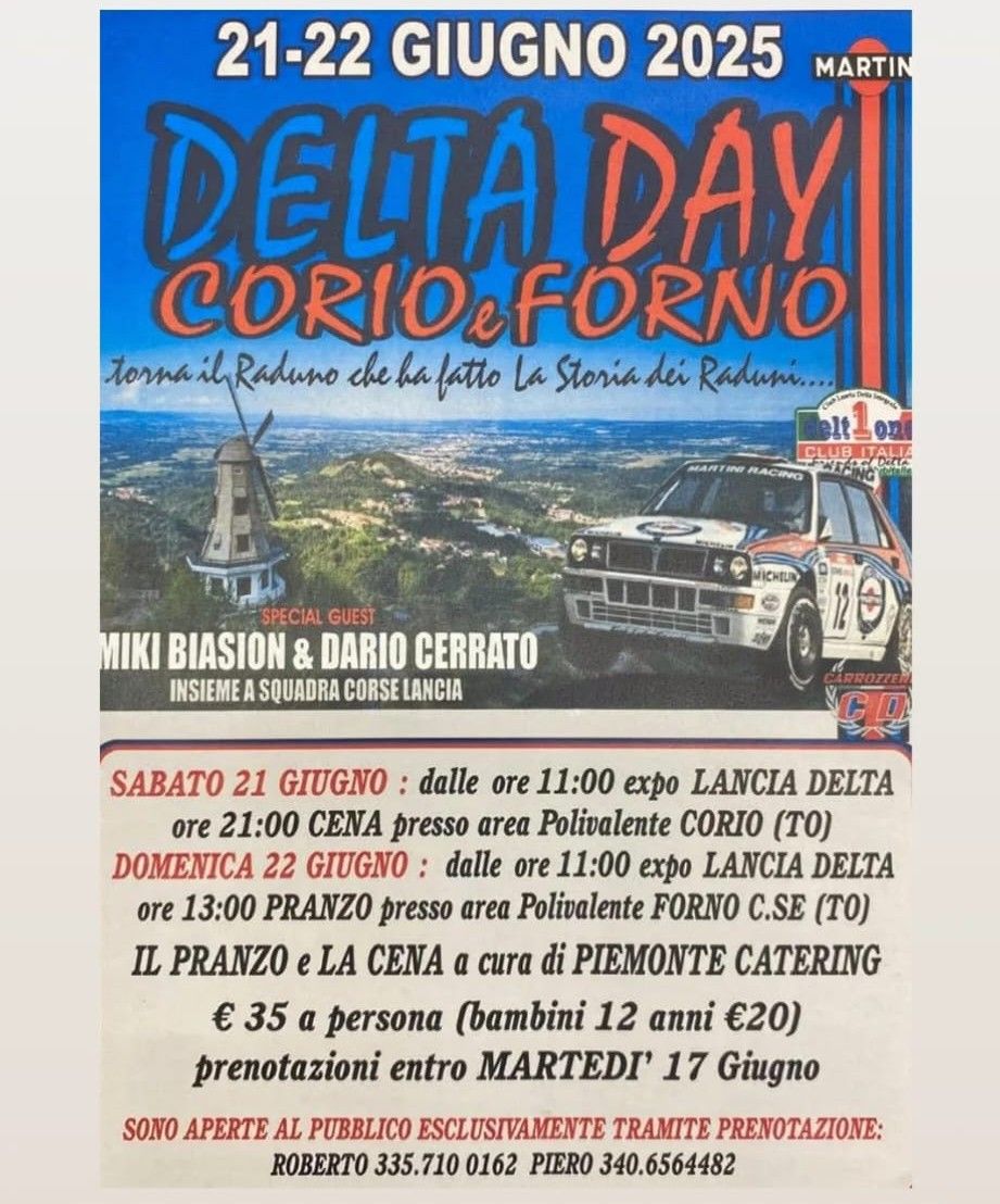 FORNO CANAVESE - Delta Day