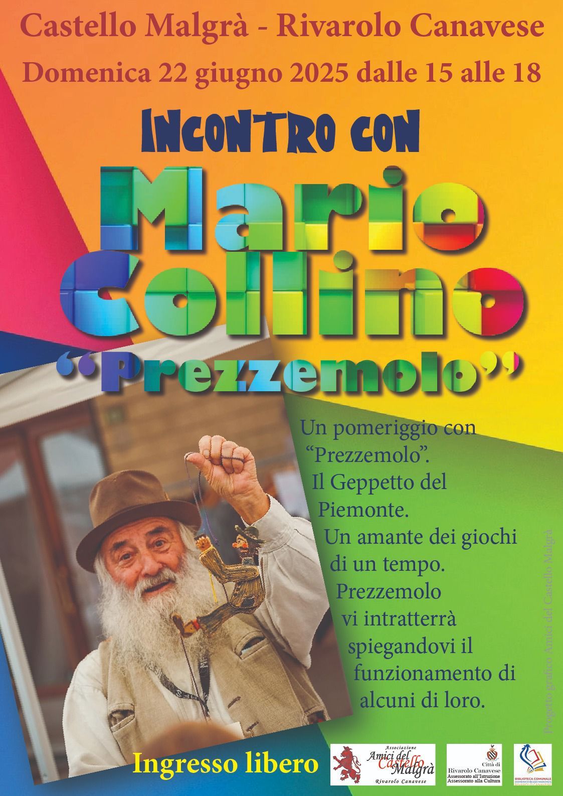 RIVAROLO CANAVESE - Incontro con Mario Collino