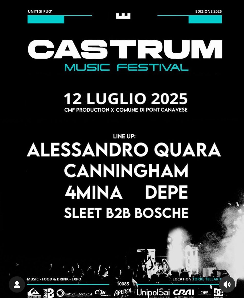 PONT CANAVESE - Castrum Music Festival 2025