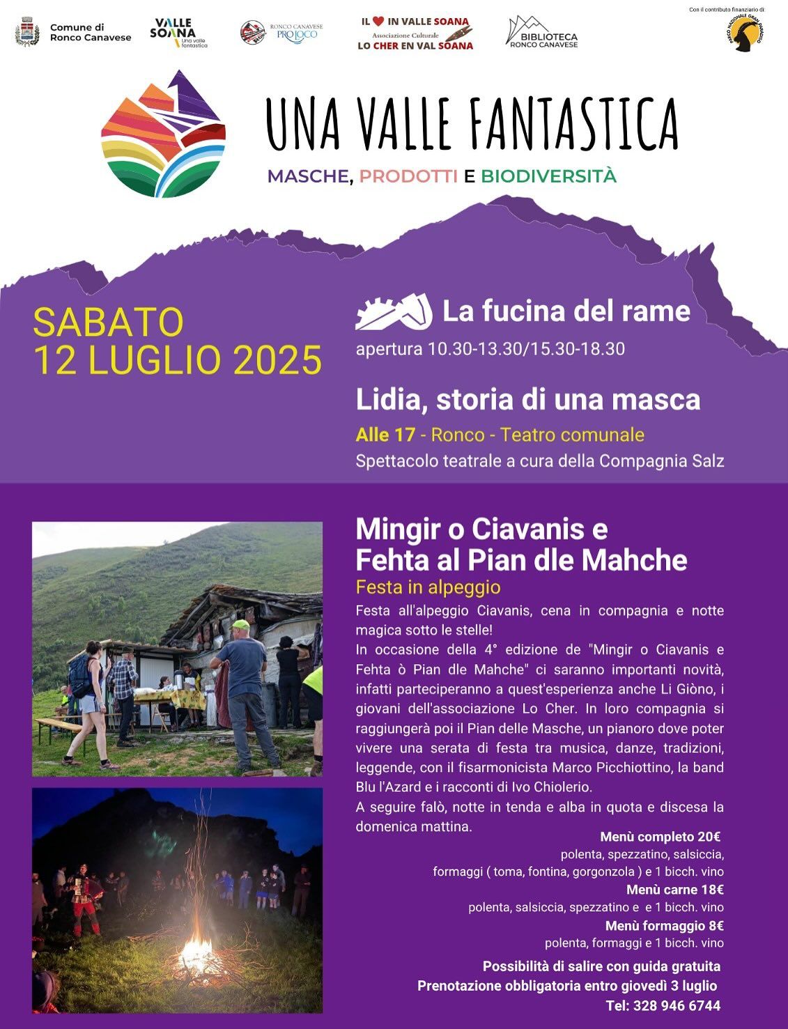 RONCO CANAVESE - Lidia, storia di una masca